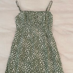 Princess Polly green mini dress